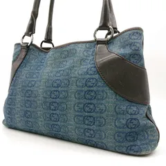 2025年最新】GUCCI グッチ デニム トートバッグ ショルダーバッグ 