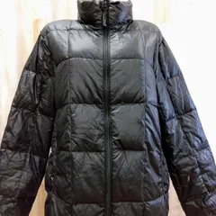 ☆ 【超軽量】ユニクロ風 ウルトラライトダウンジャケット M ブラック 防寒 アウター