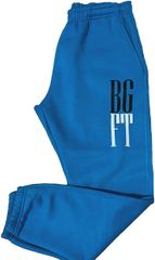Being fit BGFT 맨즈 레이디스 겸용 스웨트 팬츠 조거 팬츠 세련된 패션 가을 겨울 L(블루, 조거 팬츠(L))