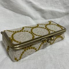 ミナペルホネン　タンバリン　ボックスがま口