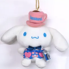 【中古】キーホルダー シナモロール シリアルナンバー入りバースデーマスコット 「サンリオキャラクターズ」 サンリオピューロランド限定