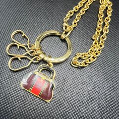 Henri Bendel ヘンリベンデル リボンチャーム ゴールド - メルカリ