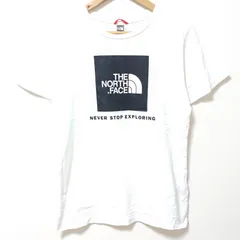 子ども用◎人気グラフィック◎【THE NORTH FACE】ノースフェイス 半袖 Tシャツ クルーネック コットン 綿100% ロゴ プリント アウトドア シンプル 定番 デイリー スポーツ ホワイト 白 黒 キッズ ジュニア サイズ XL /M35044jS