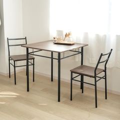 美品✨️ニトリ Nポルダ ダイニングテーブル 3点セット【引き取り限定