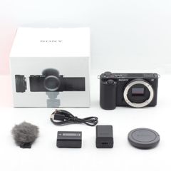 ショット数3455元箱、ウインドウスクリーン付き■ほぼ新品■ SONY ソニー ミラーレス一眼カメラ ZV-E10 ボディ ブラック