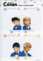 【中古】キャラカード 江戸川コナン＆灰原哀＆安室透＆赤井秀一 デートクリアカード 「劇場版 名探偵コナン 黒鉄の魚影」 ベツコミ 2023年5月号 付録