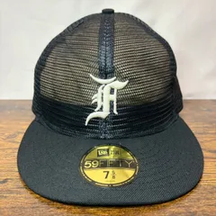 フィアオブゴッド 7 5/8 ニューエラ ネイビー キャップ 新品正規