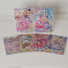 プリキュアオールスターズ キラキラカードグミ わんたふるぷりきゅあ カード ホロレア 含む 6枚セット