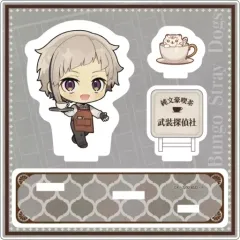【中古】アクリルスタンド・アクリルパネル 中島敦 ミニアクリルジオラマ 純文豪喫茶ver. 「文豪ストレイドッグス」