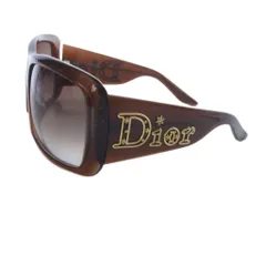 クリスチャンディオール Christian Dior ヴィンテージ Diorロゴ サングラス グラデーション 61□15 120 ゴールド色 茶