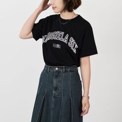 MM6 MAISON MARGIELA エムエムシックス メゾン マルジェラ トップス ハイネック HIGH NECK Tシャツ S52NF0006 S23588 春夏 おすすめ 半袖 ギフト MM6 MAISON MARGIELA エムエムシックス メゾン マルジェラ