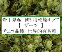 ホップ 飾り用乾燥ザーツ リーフホップ 約10g 農家が生産、乾燥加工