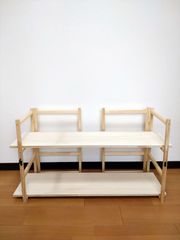 棚18 大型本棚 収納棚 テレビ台 ボード おもちゃ収納 知育 おうち
