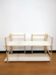 大型サイズ対応 両開き スタンドディスプレイ　〜イベントやマルシェなどの展示に〜