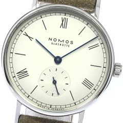 ノモス NOMOS LD1A2W233 ラドウィッグ スモールセコンド 手巻き メンズ 美品 箱・保証書付き_773520