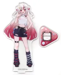【中古】アクリルスタンド・アクリルパネル 百鬼あやめ(ギャル風衣装) アクリルスタンド 「バーチャルYouTuber ホロライブ×ローソン」
