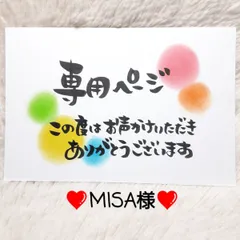 ❤️MISA様専用❤️