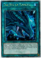 遊戯王/英語版/EU版/ティマイオスの眼/The Eye of Timaeus/クォーターセンチュリーシークレットレア/25th/1st Edition/クォーター・センチュリー・スタンピード/RA04-EN092