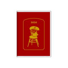 サンスター文具 ムーミン ダイアリー 手帳 スケジュール帳 2026年 月間 A6 リトルミィ