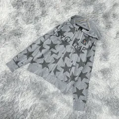 【SVOLME】スボルメ  パーカー【S】カジュアル  総柄  レディース  グレー系  灰色  【送料無料】