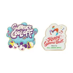 ディズニー ミセスグリーンアップル ピンバッチセット