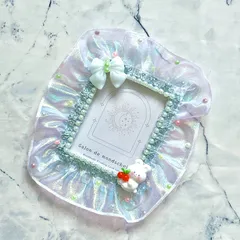 飴玉パールのデコトレカケース(グリーン)