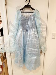 【アウトレット】雪の女王　コスプレ　仮装　ドレス　ハロウィン【キッズサイズ】