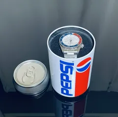 【新品】Seiko 5 Sports Pepsi Limited Edition SBSA319 セイコー5スポーツ ホワイト シルバー 腕時計 （世界限定7000本うち国内500本） ペプシ