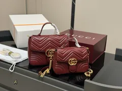 【今日特価】Gucci GG Marmont Messenger Bag メッセンジャーバッグ-MM輸入1