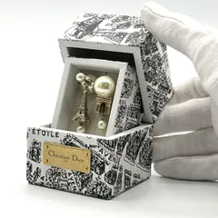 【定価約30万】クリスチャンディオール　トライバル　ピアス　ギフトボックス