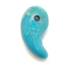 天然石 勾玉 S ターコイズ AAAランク パワーストーン 現代勾玉 パワーストーン バラ売り 勾玉パワーストーン パワーストーン