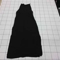 ◇ ⊂ ZARA ザラ サイドスリット キャミソール 膝下丈 ワンピース サイズEUR S USA S MEX 26 ブラック系 レディース E  【1509180011060】