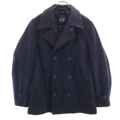 GAP ギャップ メルトン ピーコート S パープル メンズ 古着のサムネイル