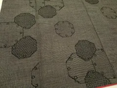 平和屋着物■上質な紬　抽象文様　正絹　逸品　DAAP8441zy