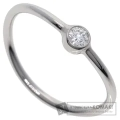 Tiffany / ウェーブシングルロウ ダイヤモンドリング K18PG 10号 TIFFANY&Co. ティファニー Tiffany&Co. ウェーブ シングルロウ