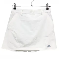 【超美品】アディダス スカート 黒 スアディダス スカート 白 ストレッチ 内側インナーパンツ		 レディース M ゴルフウェア adidas