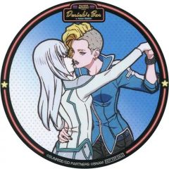 [중고] 코스터 (캐릭터) 맥스 & 백합 코스터 [DOUBLE DECKER! 더그 & 키릴 Derick's Bar in 아니 ON STATION] 음료 주문 특전