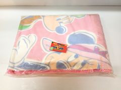 Disney/ディズニー　ミッキー＆ミニー  100×145cm  毛布【中古品】