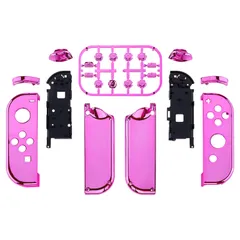 【特価商品】eXtremeRate ジョイコン用交換シェル（ジョイコン本体は付属されません）スイッチjoyconとスイッチOLEDモデルに対応用ハンドヘルドコントローラーハウジングケース、フルセットボタン付き、ジョイコンに対応用DIY交換ケース（コンソールケー