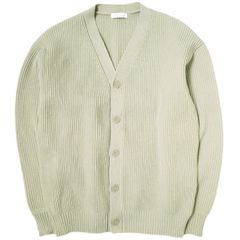 FREAK'S STORE フリークスストア 22AW 畔編み Vネックニットカーディガン 223-1311 L カーキ トップス g21855