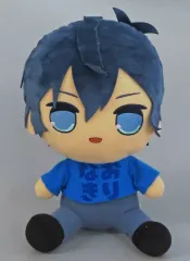 【中古】ぬいぐるみ なおきり おすわりBIGぬいぐるみ5 「カラフルピーチ」