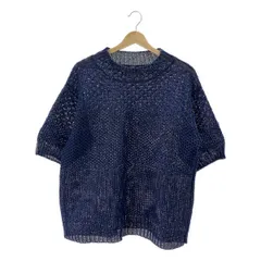 美品✨amachi. Water Depth Knit LS/和紙　ニット　L amachi. /
