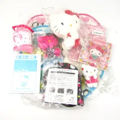 ハローキティ マット エアピロー ミラー ぬいぐるみ等 10点セット グッズ まとめて 大量 レディース HELLO KITTY