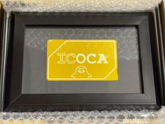 新品　J-WESTゴールドカード　会員限定　黄金のICOCA