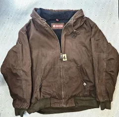 DRI-DUCK ダックジャケット コーデュロイ襟 USA古着 4XL ブラウン DRI-DUCK ダックジャケット コーデュロイ襟 USA古着 4XL ブラウン