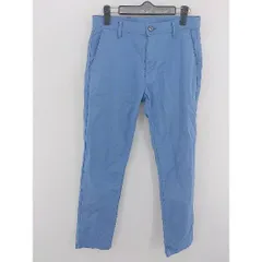 ◇ PLST プラステ コットン パンツ S ブルー *  【1002797672476】