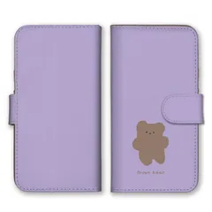 iPhone 16 Pro ケース 手帳型 アイフォン16プロ スマホケース 携帯ケース くまさん クマ テディベア 熊 可愛い 大人女子 韓国 くすみカラー 水色 ピンク デザイン  スマホカバー カラー04