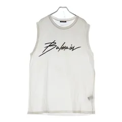 BALMAIN バルマン　ノースリーブ　タンクトップ　34 BALMAIN(バルマン) タンクトップ(メンズ) - 海外通販のBUYMA
