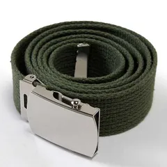 アメリカ軍 GI OD ウェブベルト 新品 115N-のサムネイル