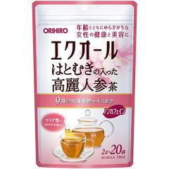 オリヒロ　エクオールはとむぎの入った高麗人参茶　健康茶　健康管理　はと麦　ハトムギ　【ORH】